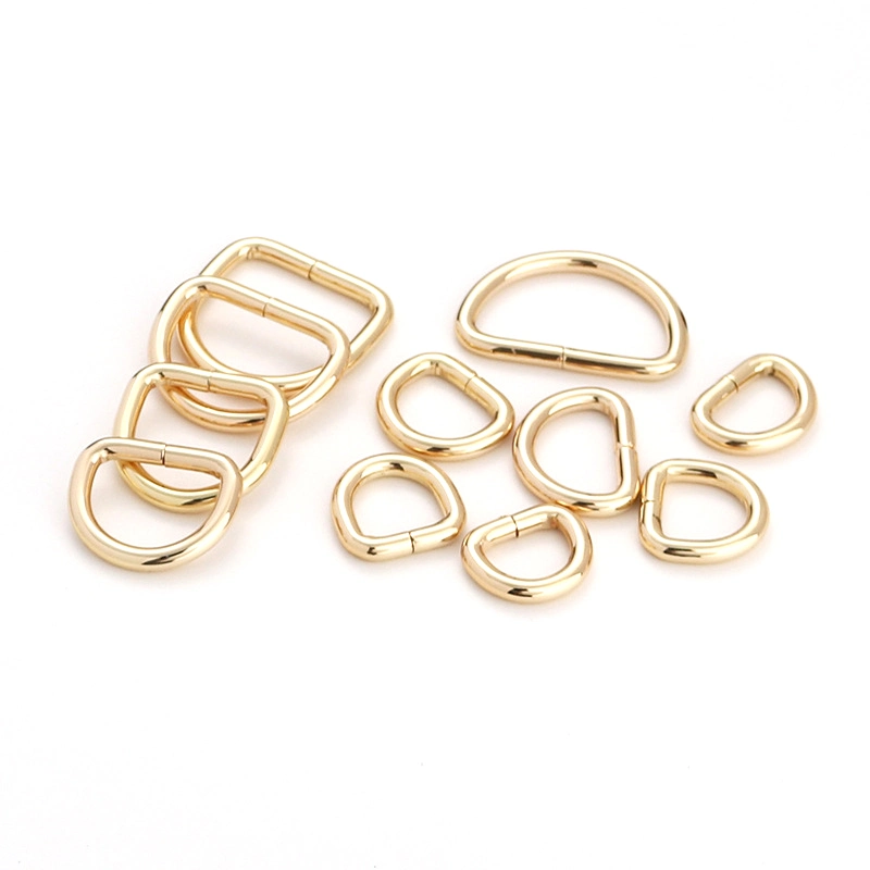 Metal Accessories Cable Buckle D Buckle Dring Can Be Customized for Bags and Clothes